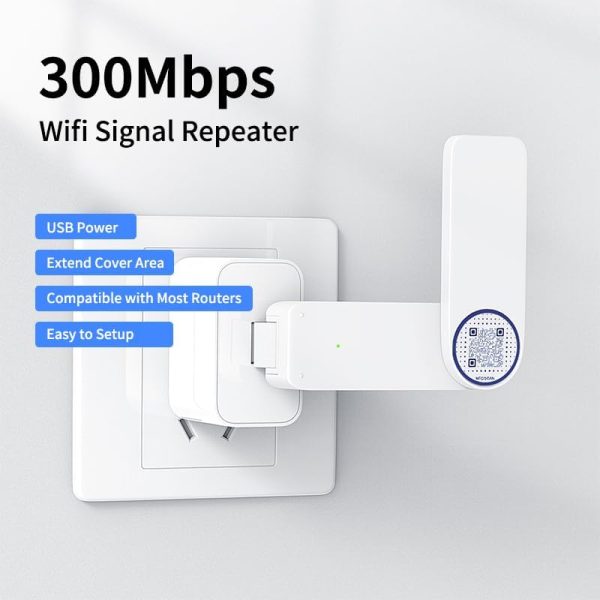 WiFi to LAN Ethernet Adapter for Printer Smart TV Blu-Ray PlayStation Xbox Wired to Wi-Fi USB Powered Repeater Omnidirectional Antenna Foldable Access Point AP - Image 6
